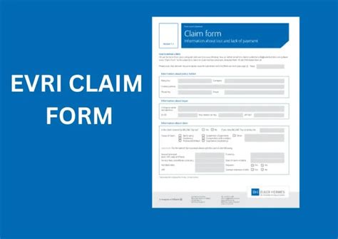 evri online form.